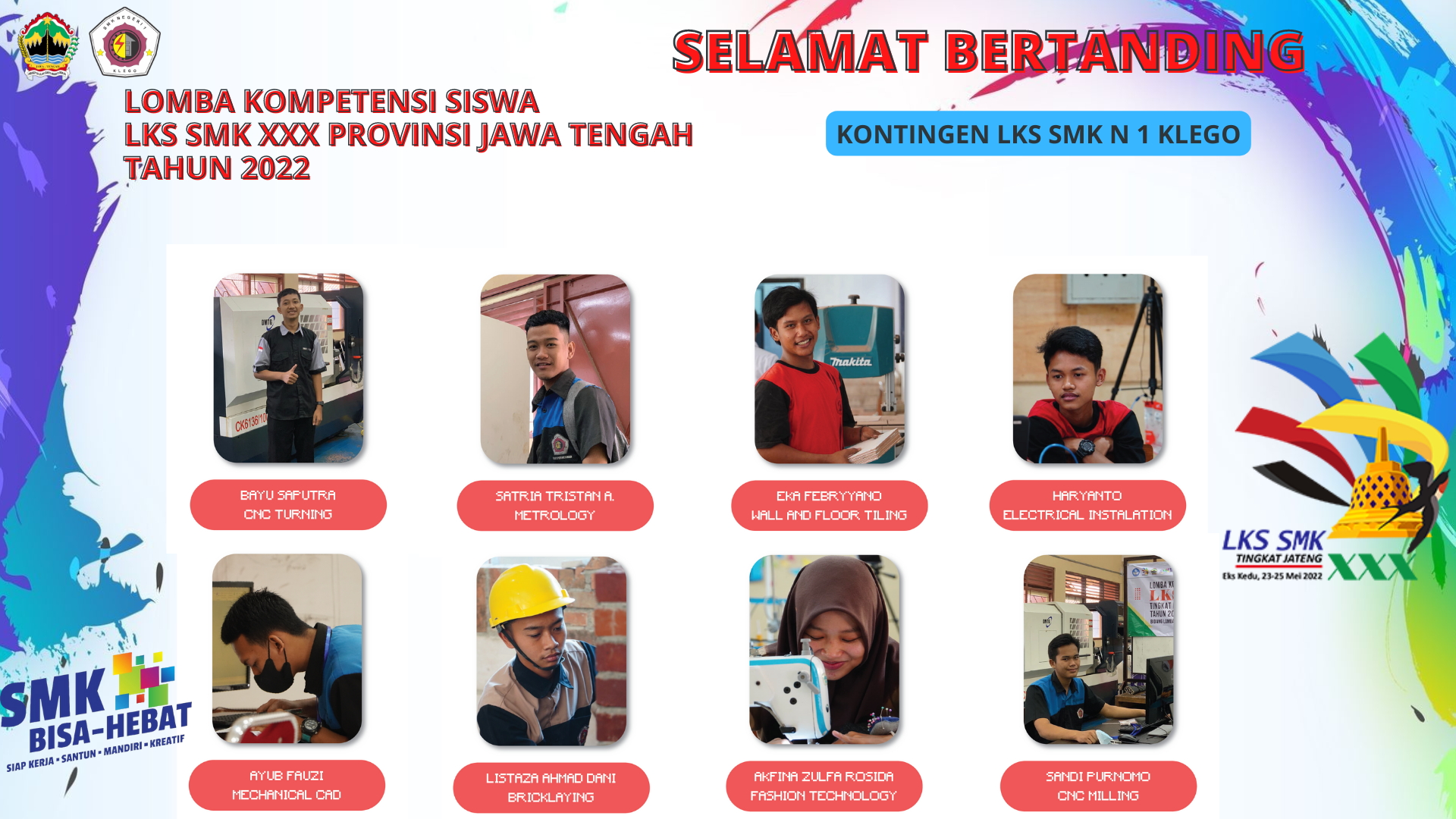 Lks Smk Xxx Provinsi Jawa Tengah Tahun 2022