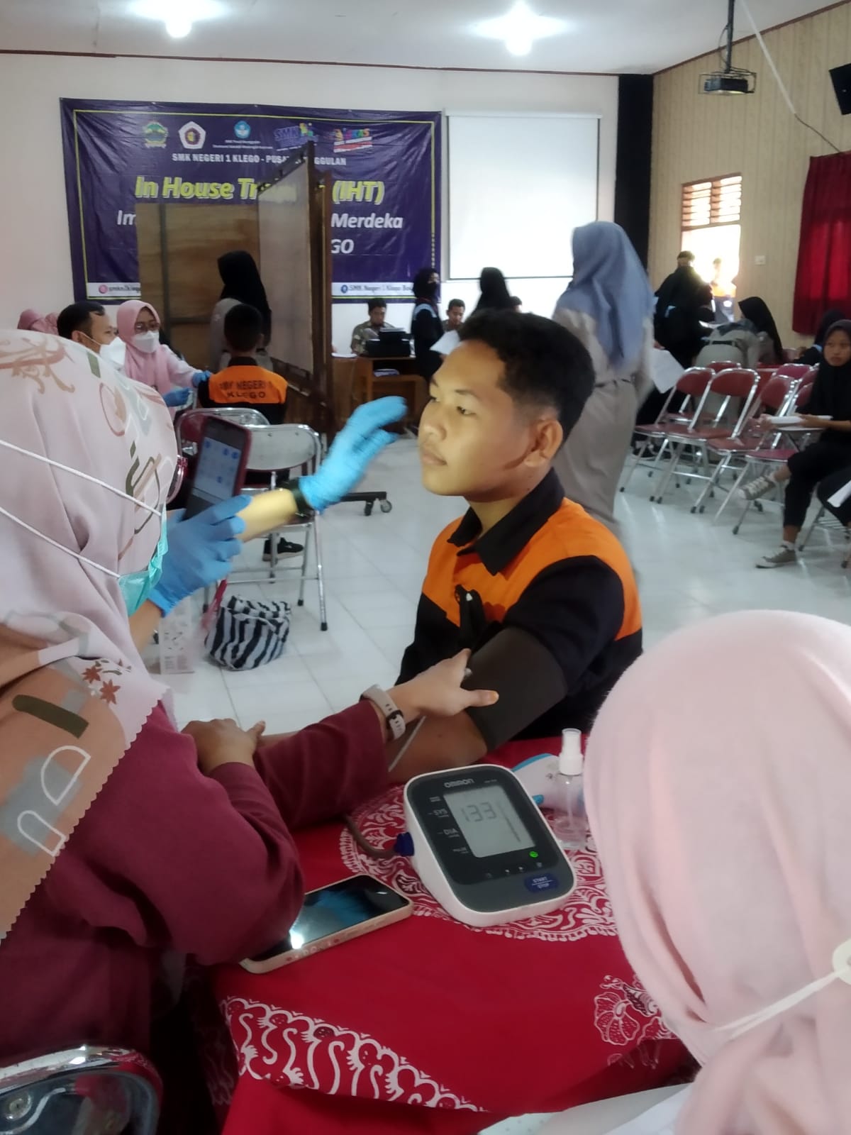Vaksin Booster Di Smk Negeri I Klego