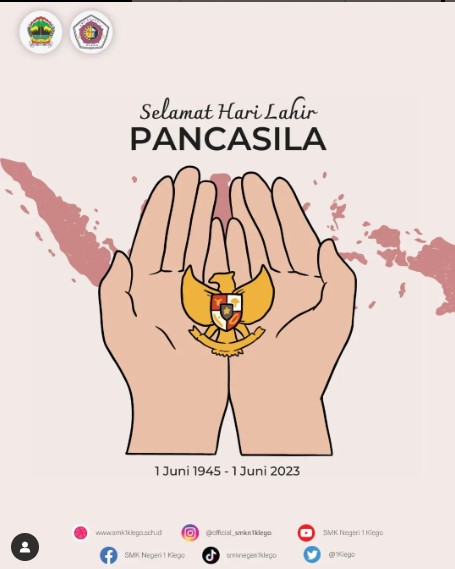 Selamat Hari Lahir Pancasila Tahun 2023