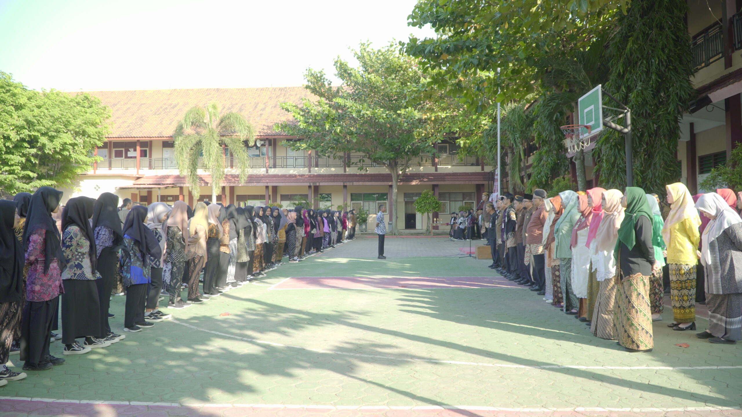SMK Negeri 1 Klego Gelar Upacara Hari Jadi Provinsi Jawa Tengah ke-79