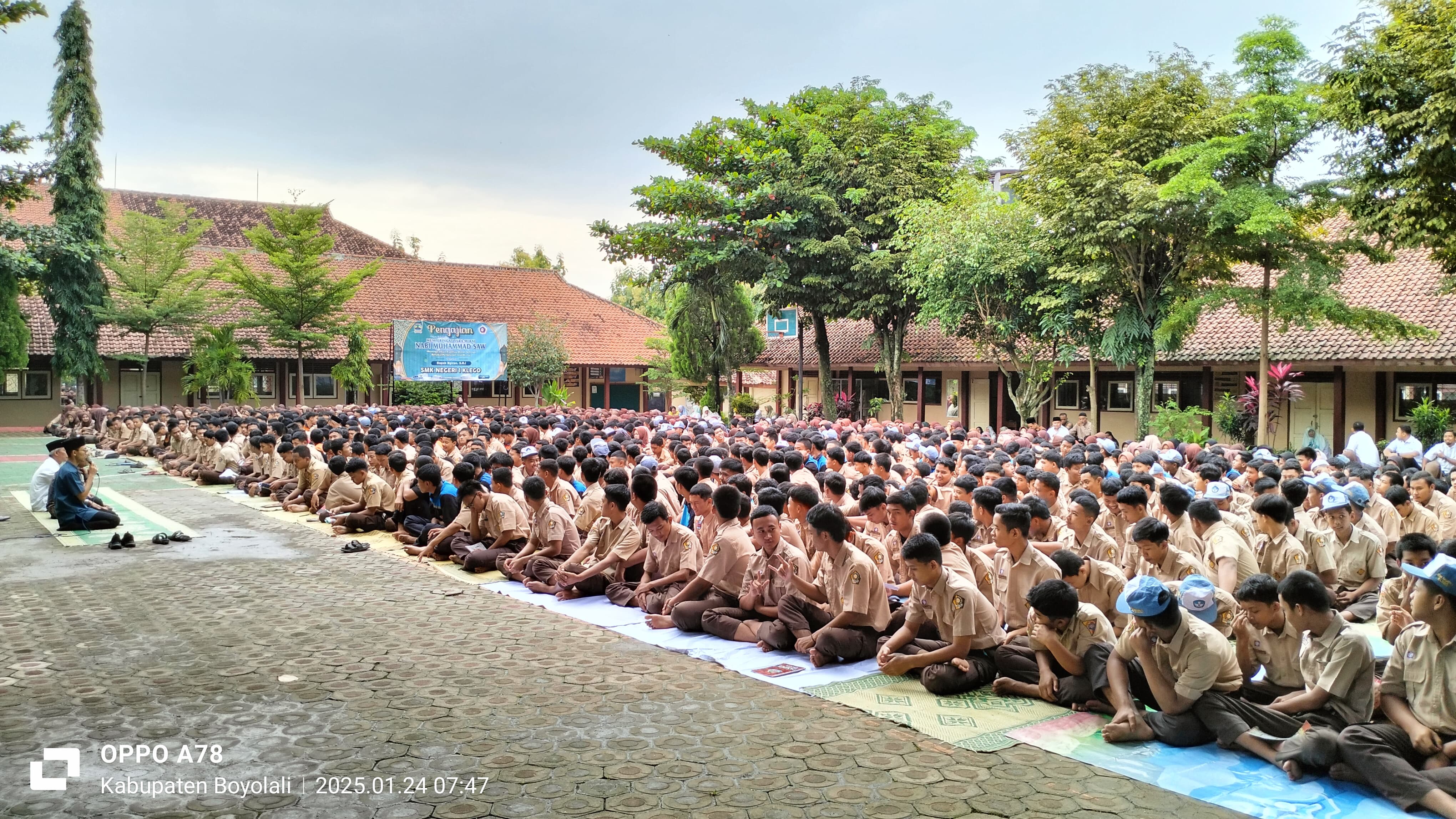Memperingati Isra Mi’raj Nabi Muhammad Saw Di Smk Negeri 1 Klego